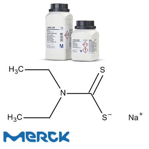 Sodium Diethyldithiocarbamate Trihydrate (Reagent For Copper) GR For Analysis Merck