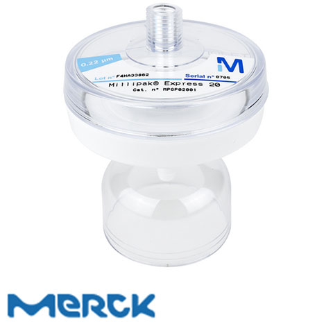Millipak Express 20 Filter 0.22 µm Membrane Filter Merck