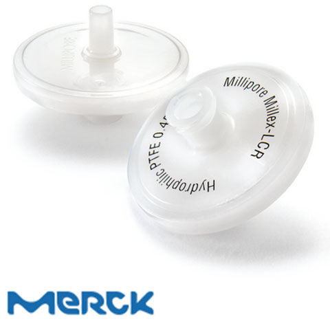 Millex-LCR Filter 0.45 µm Hydrophilic PTFE 25 mm Non-Sterile 1000 Non Sterile Merck