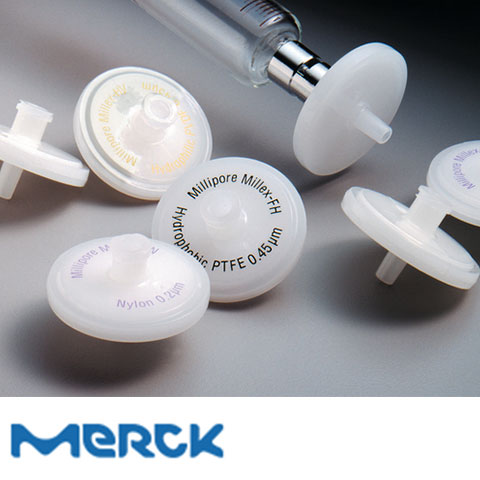 Millex-FH Filter 0.45 µm Hydrophobic PTFE 25 mm Non-Sterile Merck