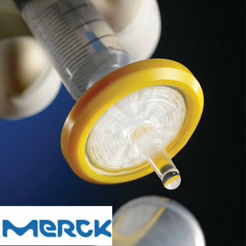 Millex-HV Syringe Filter Unit 0.45 µm PVDF 33 mm Gamma Sterilized 50 Merck