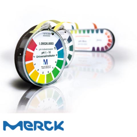 pH-Indicator Paper pH 1-10 Universal Indicator Merck