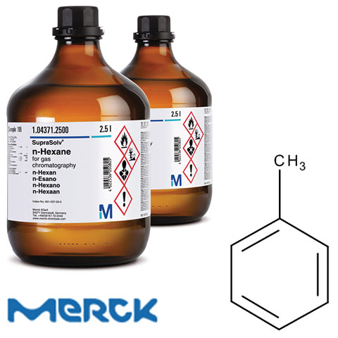 Toluene For Gas Chromatography ECD and FID SupraSolv Merck